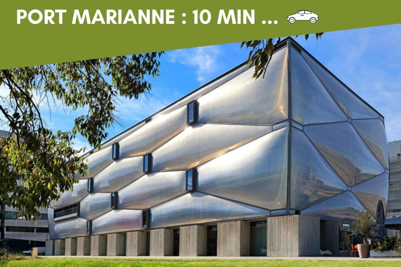 New Jungle Lake - Clim - Wifi - Draps & Serviettes - Bbq - 10' Des Plages Lattes Luaran gambar